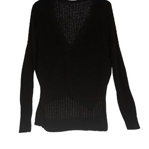 Express Knitted Black Cardigan